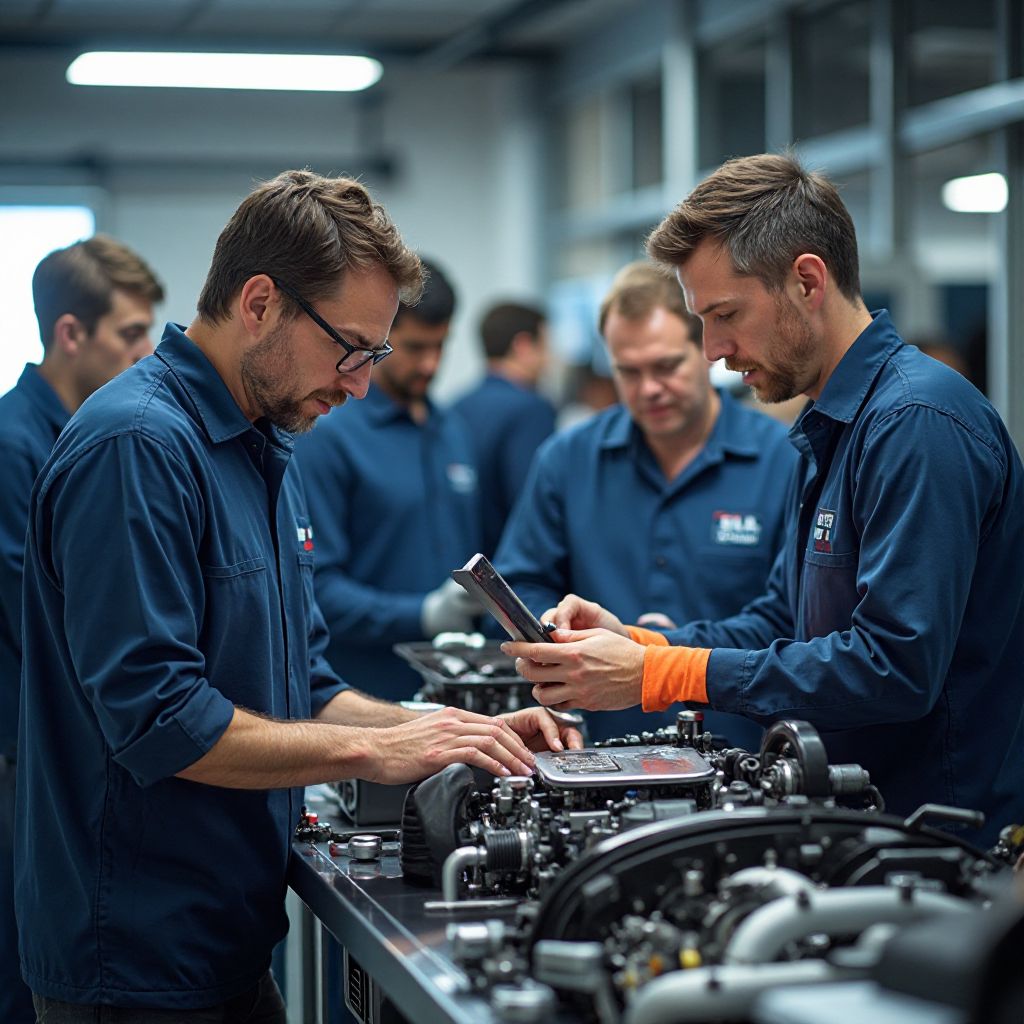 Capacitación técnica del equipo